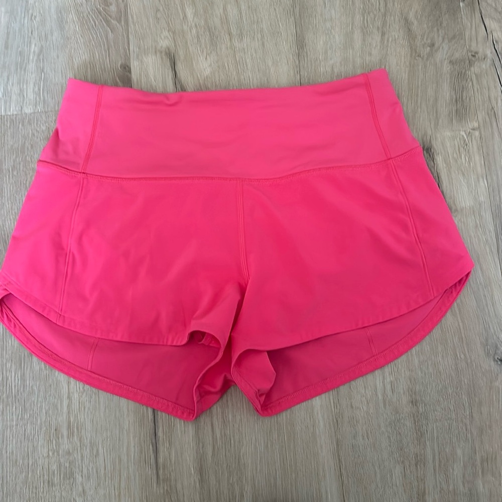 Lululemon Speed up shorts Size 4